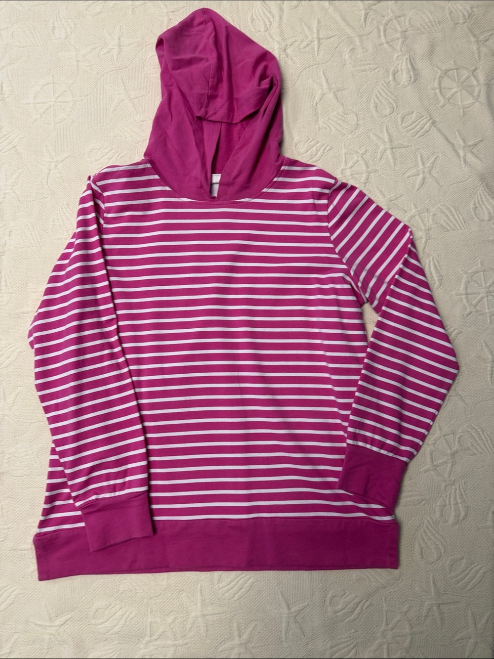 Belle by Kim Gravel pink hoodie M